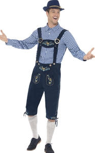 F1785 Adult Deluxe Traditional Men Bavarian Costume